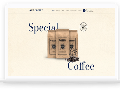 GT COFFEE - Free WordPress Theme
