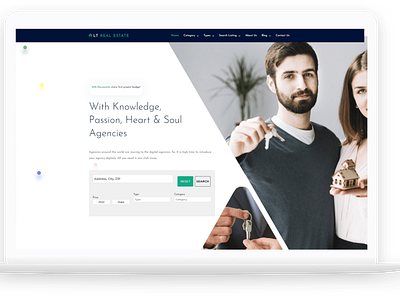 LT Real Estate - Free Immovable WordPress Theme wordpress