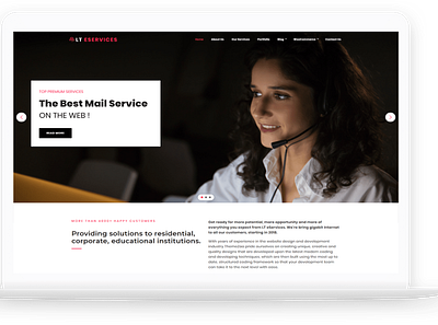 LT eService - Free Online Business WordPress Theme wordpress