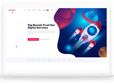 LT Digix – Free Digital Marketing WordPress Theme wordpress