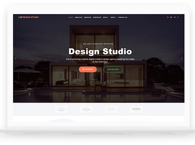 LT Design Studio - Inside Design Free Joomla Template joomla theme