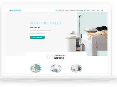 LT Interior Store – Furniture Free Joomla Template joomla theme