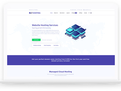 LT Hosting – Free Hosting Provider/ Hosting Joomla template