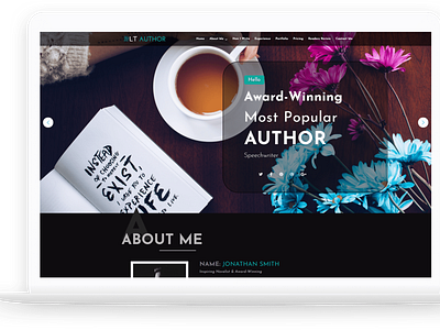 LT Author - Writer Free Joomla Template