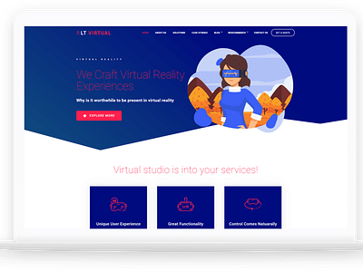 LT Virtual - Hi-tech Device Free Joomla Template