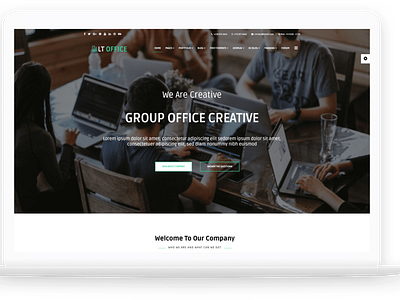 LT Office - Private Company Free Joomla Template