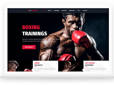 LT Boxing - Sport/ Fitness Center Free Joomla Template