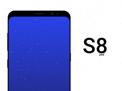 Samsung S8 Psd Mockup