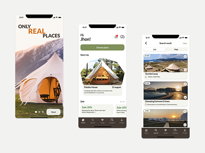 Travel mobile app