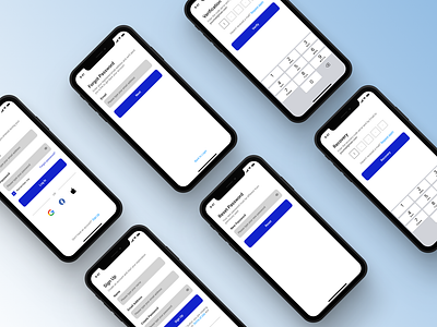 Login and Signup Screen for Mobile Apps apps login loginscreen mobile mobileapps signup ui uilogin uiux ux