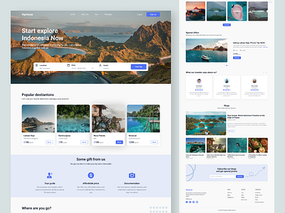 Ngelayap - Travel Agency Landing Page