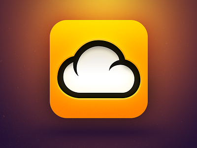 StarkStore App apple cloud icon ios ipad iphone logo startup yellow