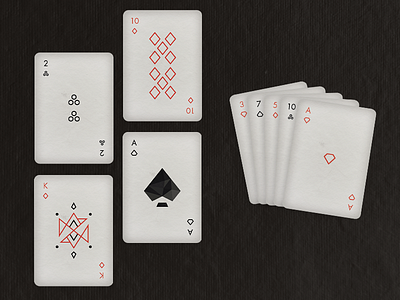 Playing Cards card cards deck minimal playing