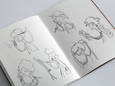 Character sketches