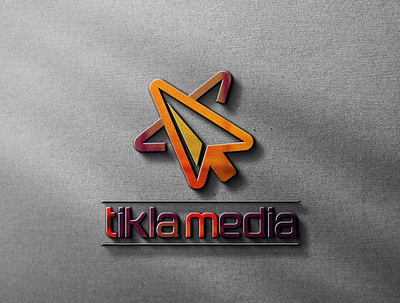 Media Logo design graphic design logo logo desing typography