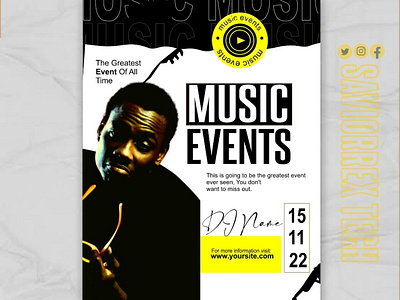 Flyer graphic design