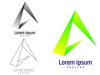 unique and simple brand icon logo