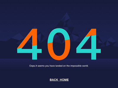 404 error page shots