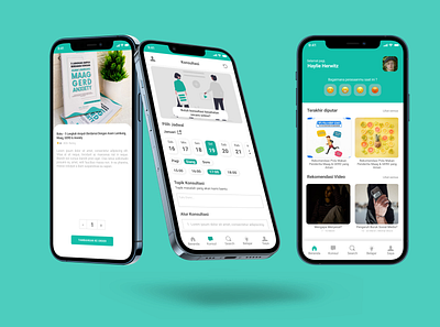 Health Consulting Design app design ui ux vector web