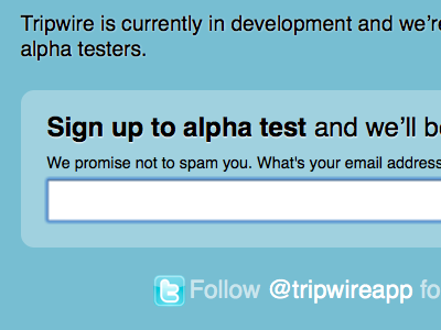 Tripwire Alpha alpha rails tripwire twitter
