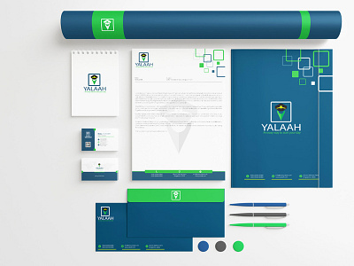 yalaah branding identity design branding creative design graphic design illustration interior logo professional ui vector