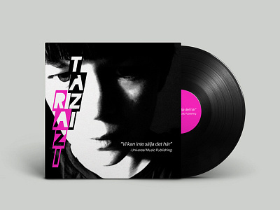 Vinyl cover design for razitazi