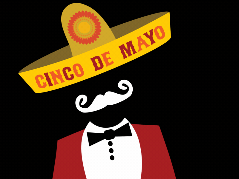 Cinco De Mayo after effects animation character animation cinco de mayo loop mograph motion
