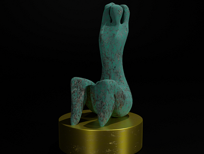 Sculpture 3d blender graphic design