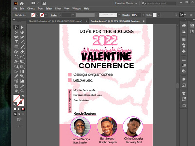 Valentine's day design. graphic design illustrator vector