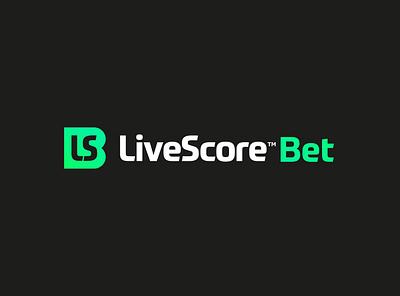Livescore Bet bet branding design football logo soccer sport symbol vector