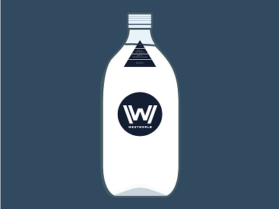 Westworld S1 design flat illustration logo sketch app vector