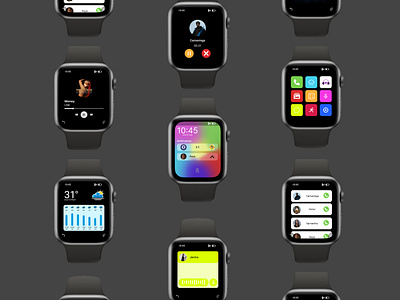 Smart  watch  UX/UI Design
