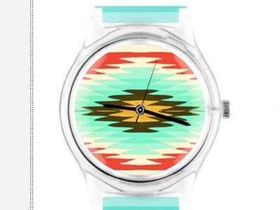 Fab.com watches - Surf Lovin California native navajo pattern surf tribal watch