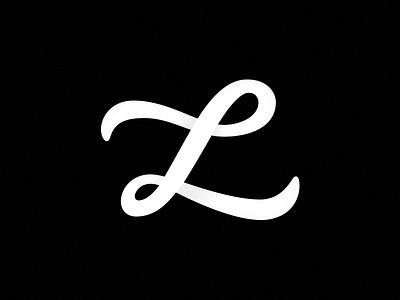 L for Lance and Lettering branding hand lettering handlettering l letter lettering lettermark logo mark type typography