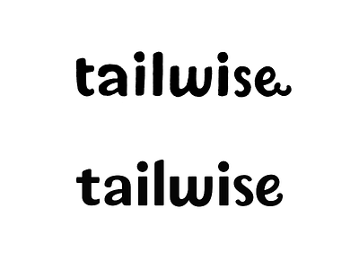 Tailwise brand branding custom logotype hand lettering identity lettering logo logotype type typography wordmark