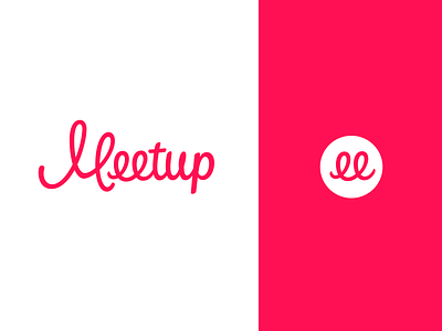 Meetup Logotype Redesign branding calligraphy custom logotype hand lettering identity lettering logo logo design logotype script type typography wordmark
