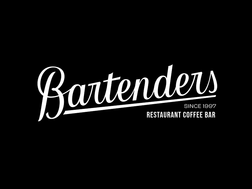 Bartenders - Handlettered Logo By Lance On Dribbble