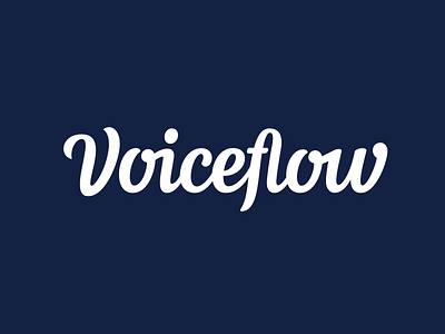 Voiceflow - Custom Logotype