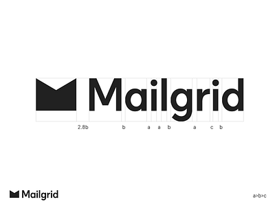 Mailgrid branding grid hand lettering identity lettering logo logo design logotype type typography wordmark
