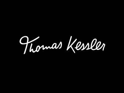 Thomas Kessler - Personal Tailoring branding calligraphy hand lettering identity lettering logo logo design logotype type typography wordmark
