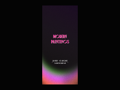Poster Modern PainTings