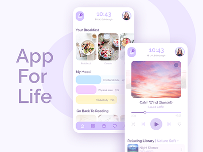 Mobile App | Lively app design designconcept figma interface mobileapp mobiledesign planner ui uiux webdesign
