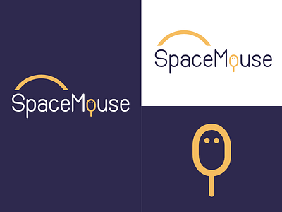 Space Mouse | Week 1 branding brandom challenge design graphic identity logo logo design space mouse typehue