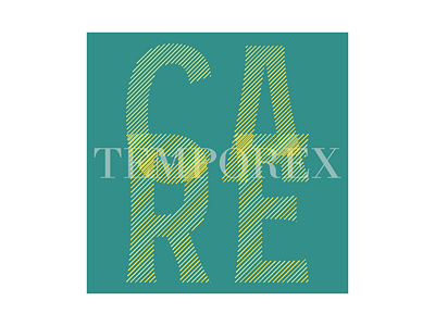 Care by Temporex | Week 1 album branding care challenge design graphic identity logo logo design music temporex typehue