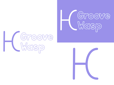 Groove Wasp | Week 2 branding brandom challenge design graphic groovewasp identity logo logo design typehue