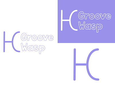 Groove Wasp | Week 2 branding brandom challenge design graphic groovewasp identity logo logo design typehue