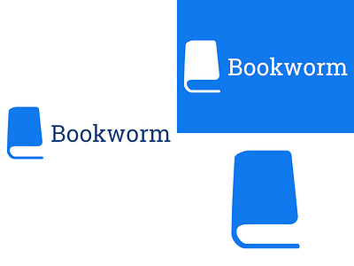Bookworm | Day 14 bookstore bookworm branding challenge design graphic identity logo logo design thirty logos