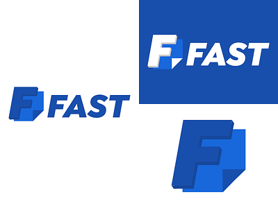Fast | Day 17 branding challenge design fast form graphic identity logo logo design thirty logos