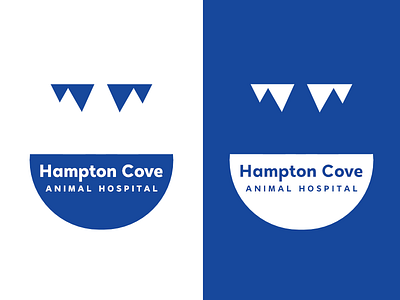 Hampton Cove Animal Hospital | Day 19 animal branding challenge design graphic hampton cove identity logo logo design thirty logos