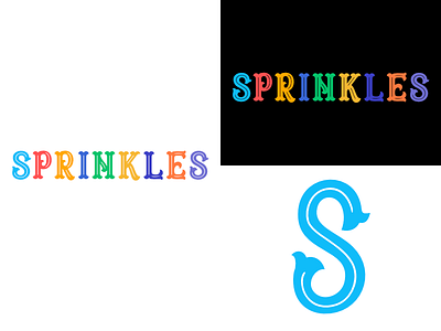 Sprinkles | Day 21 branding challenge design graphic ice cream identity logo logo design sprinkles thirty logos